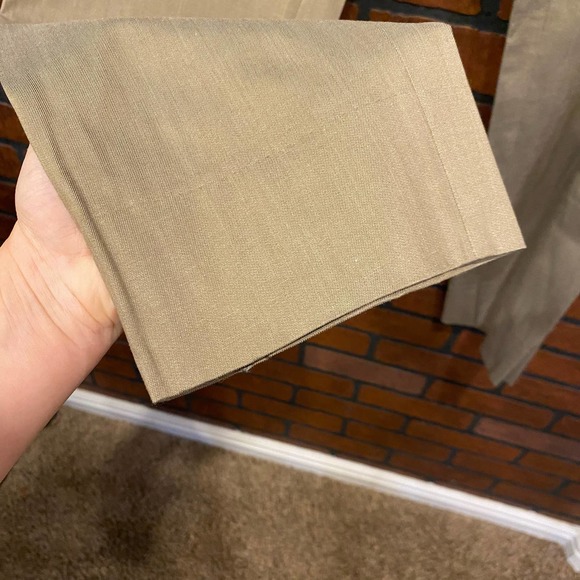 Ted Baker Men’s Jem Pant Khaki Size 35R NWT - Picture 9 of 11